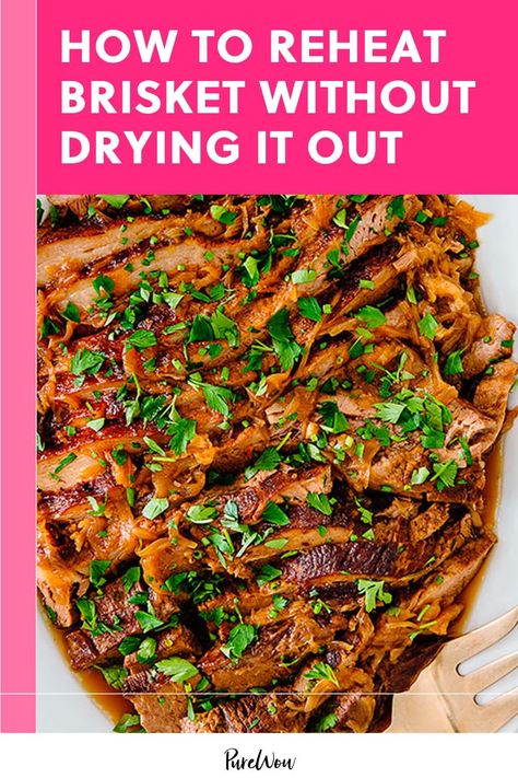 Reheating Brisket, Reheat Brisket, Smoked Beef Roast, Oven Roast Beef, Brisket Oven, Smoked Pork Ribs, Beef Brisket Recipes, Leftover Beef, Smoked Beef Brisket