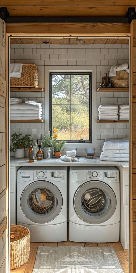 When I first set out to make over my laundry room, I wanted to create a space that wasn't just about utility, but also about comfort and style. Laundry Room Ideas Top Loader, Laundry Room Hanging Ideas, Laundry Room Hanging, Pantry Laundry Room, Tiny Laundry Rooms, Dream Laundry Room, Mudroom Laundry Room, Laundry Room Layouts, Laundry Room Ideas