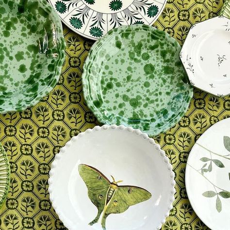 the ARK elements on Instagram: "Prepping for spring and summer gatherings and I always love a smattering of greens no matter the mix. A few favorites from my personal collection atop a soon-to-be-released collaboration with @dascoli_ ~ launching in April. Sign up for our newsletter to find out when they drop." Ark Elements, Summer Gathering, The Ark, Broken Arrow, Love A, Tablescapes, How To Find Out, Sign Up, Matter