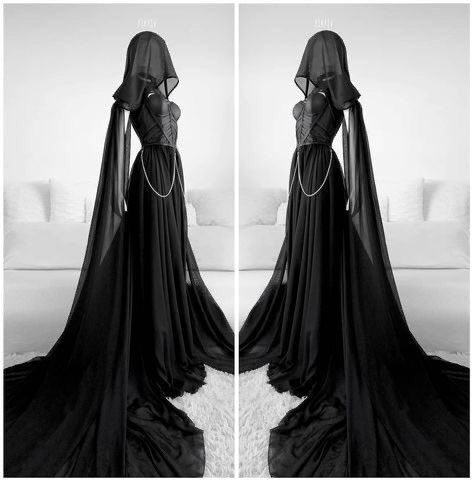 Stile Harry Potter, Veil Dress, Fantasy Gowns, Fairytale Dress, Gothic Punk, Fantasy Dress, Gowns Of Elegance, Gothic Outfits, Ball Gown Dresses