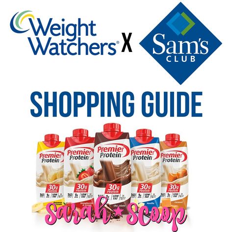 Weight Watchers Grocery List, Sams Club Shopping, Weight Watcher Shopping List, Clear Protein Drinks, Starkist Tuna, Weigh Watchers, Store Bought Snack, Weight Watchers Plan, Tuna And Egg