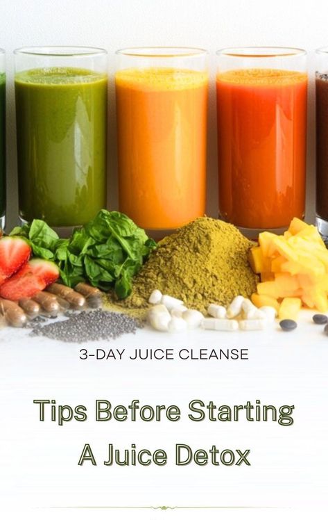 3-Day Juice Cleanse - Tips Before Starting A Juice Detox & Weight Loss Fast . If you have decided to try a 3-day juice detox, then you need to know about the right fruits and vegetables for your juice cleanse detox diet. Tap read to get our list. 3 day juice cleanse program 3 day juice cleanse detox diet best juices for weight loss green juice recipes for weight loss healthy blender smoothies colon cleanse juice recipe ideas Colon Cleanse Juice, Three Day Juice Cleanse, Juice Cleanse Benefits, 3 Day Juice Cleanse, Detox Cleanse Diet, Detox Cleanse Drink, Detox Juice Cleanse, Detox Juice Recipes, Cleanse Detox