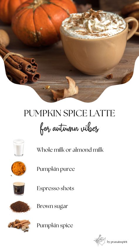 Try this delicious, simple, pumpkin spice latte recipe to boost productivity and energy. 

#autumnrecipes #autumndrinks #pumpkinspice #cozydrinks #healthydrinks #pumpkinspicelatte #warmdrinks #cacao Cacao Latte, Pretty Bowls, Healthy Pumpkin Spice Latte, Pumpkin Spice Latte Recipe, Pumpkin Spiced Latte Recipe, Cozy Drinks, Sugar Pumpkin, Inexpensive Meals, Latte Recipe