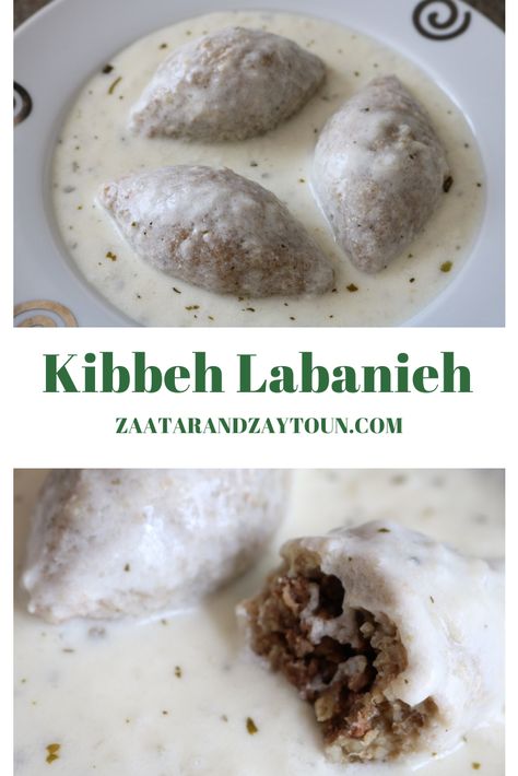 Kibbeh Labanieh by Zaatar and Zaytoun - Lebanese Recipes Kibbeh Recipe, Arabisk Mad, Syrian Food, Middle East Food, Middle East Recipes, Armenian Recipes, Lebanese Cuisine, Kebab Recipes, Eastern Cuisine