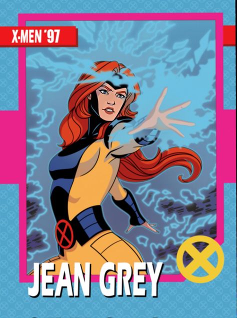 X-Men Updates on X: "(4/12) Jean Grey. #XMen97 https://t.co/STbRFfD5Ok" / X Marvel Comics Superheroes Card Game, Jean Grey Xmen, Xman Marvel, Uncanny Avengers, Heroic Age, Jean Grey Phoenix, Xmen Comics, Marvel Cards, Marvel Animation