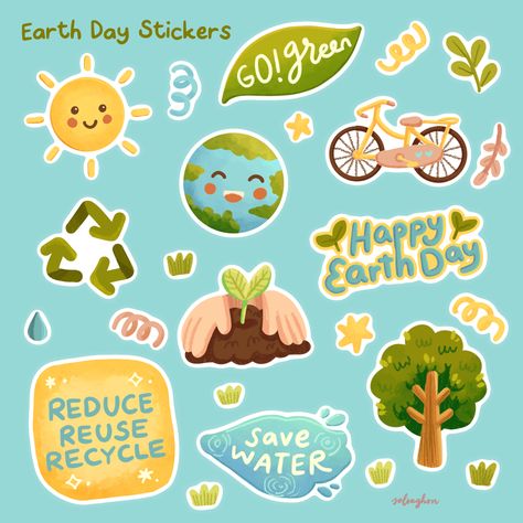 Sustainability Stickers, Save Earth Drawing, Save Water Poster Drawing, Maths Activities Middle School, Vintage Paper Printable, Scrapbook Box, Earth Drawings, Yearbook Covers, Art Activities For Toddlers