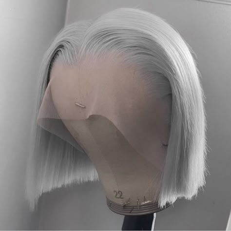 Hair Styles Girl, Lace Wig Hairstyles, Coloured Wigs, Hair Styles Clips, Wig Color Ideas, Hair Protective Hairstyles, Wigs Styles, College Hairstyles, Grey Hair Wig