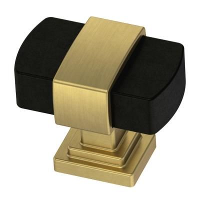 Spanish Hardware, Modern Cabinet Knobs, Square Cabinet, Black Drawer Pulls, Bathroom Cabinetry, Black Drawers, Brass Cabinet Knob, Black Cabinet, Small Bathroom Vanities