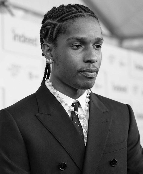 Asap Rocky Cornrows, Asap Rocky Hairstyle, Bow Wow Braids, Black Men Natural Hairstyles, Vb Hair Styles, Asap Rocky Hair, Hair Styles Braid, Hairstyles For Men Black, Asap Rocky Braids