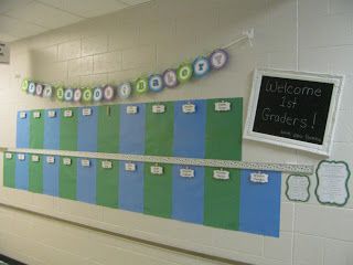 Hallway display for student work. Love the chalkboard!!!  Chalkboard is to easily change the title of the work! Curriculum Night, School Hallway, Hallway Displays, Classroom Tour, School Hallways, 4th Grade Classroom, New Classroom, Teacher Organization, Creative Classroom