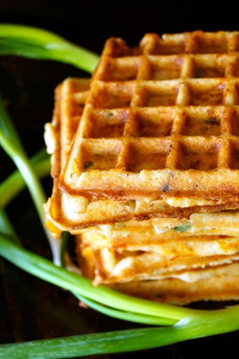 A savory dinner waffle, that's chock-full of smoky, delicious flavors, and will totally wow everyone at the table! Savory waffle recipes can be fantastic and these Bacon-Cheddar Gluten-Free Waffles will not disappoint! #glutenfree #waffles #savorywafflerecipes #dinnerwaffles #cheddarcheese #bacon #waffles Waffles For Dinner, Cheddar Waffles, Dinner Waffles, Savory Waffle Recipe, Bacon Waffles, Weekend Recipes, Easter Brunch Menu, Cheese Waffles, Savory Waffles