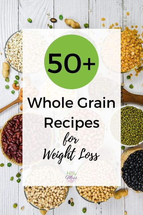 Are you wondering how to eat whole grain foods to lose weight? Do you want to include more whole grain foods in your diet but you aren’t sure what recipes to use? Read on for a helpful list of… List Of Whole Grains, Whole Grain Foods List, Whole Grains List, Whole Grain Recipes, Healthy Starch, Quinoa Bites, Sprouted Grain Bread, Whole Grain Foods, Grain Recipes