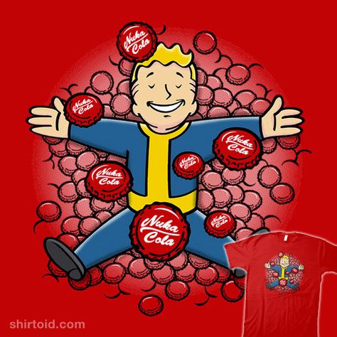 Nuclear Beauty #americanbeauty #bottlecap #fallout #gaming #nukacola #olipop #vaultboy #videogame Vault Boy Fallout, Fallout Wallpaper, Arte Zombie, Fallout Fan Art, Fallout Shelter, Fallout Game, Fallout Art, Fall Out 4, Fallout 3