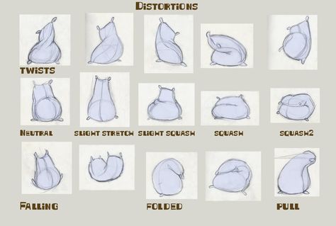 ✤ || CHARACTER DESIGN REFERENCES | キャラクターデザイン • Find more at https://www.facebook.com/CharacterDesignReferences  ✤ Sack Drawing, Draw Objects, Traditional Animation, Animation Tips, Principles Of Animation, Animation Ideas, Animation Storyboard, Animation Sketches, Drawing Exercises