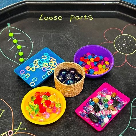 Tuff Tray Obsessed on Instagram: "Loose Parts 🦋🐛  Thank you for the inspiration @mr_c_classroom 🐛   #looseparts #loosepartsplay #enhancedprovision #continuousprovision #tufftray #tufftrayactivities #tufftrayideas #preschool #earlyyears #eyfs #school #messyplay #finemotorskills #finemotoractivity #maths #math #phonics #children #kids #activitiesforkids #keepingkidsbusy #happy #teach #play #learn #classroom" Messy Play Tuff Tray Ideas Eyfs, Tuff Tray Ideas Toddlers, Tuff Tray Ideas, Transition Activities, Continuous Provision, Keeping Kids Busy, Tuff Tray, Tray Ideas, Messy Play