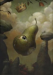 Crazy surreal but cool beans, by Brian Despain Fruit Surrealism Art, Fruit Surrealism, Surrealist Film, Fruit References, Fruit Photography, Unusual Art, Lowbrow Art, Pop Surrealism, Fruit Art