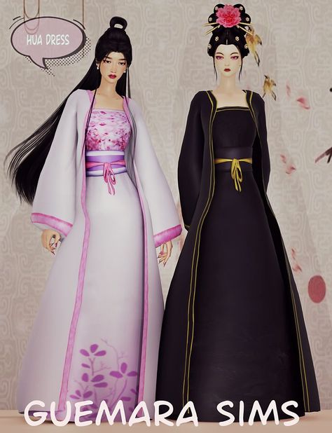 Sims 4 Chinese Dress, Sims 4 Chinese Cc Maxis Match, Ts4 Chinese Cc, Sims 4 Traditional Chinese Cc, Sims 4 Traditional Japanese Cc, Sims 4 Chinese Clothes, Kimono Sims 4 Cc, Sims 4 Hanbok, Sims 4 Asian Cc Clothes