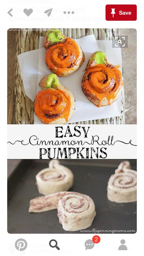 Easy Fall Breakfast, Recetas Halloween, Halloween Breakfast, Halloween Fest, Fall Snacks, Halloween Baking, Fall Breakfast, Snacks Für Party, Fall Treats