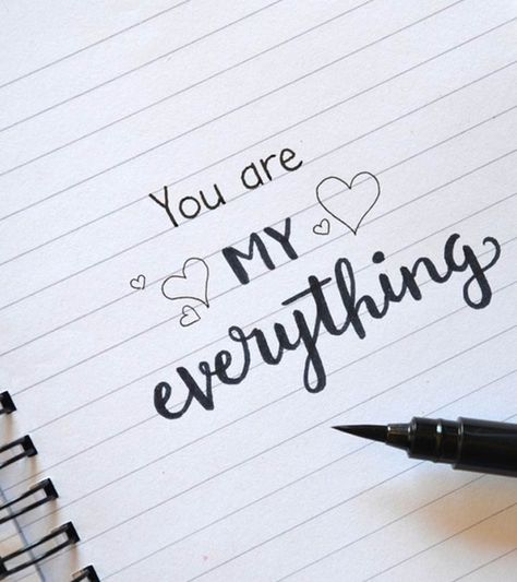 50 “You Are My Everything” Quotes For Your Special One You Are My Everything Quotes, My Everything Quotes, Types Of Hugs, Everything Quotes, You Give Me Butterflies, Everything Everything, Romantic Love Messages, Crave You, You Are My Everything