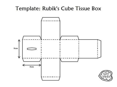 Rubik's Cube Tissue Box Tissue Box Crafts, Cube Template, Box Template Printable, Kleenex Box Cover, Kleenex Box, Gift Box Template, Silhouette Stencil, Rubik's Cube, Heart Box