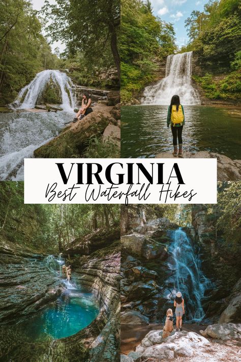 Best Hikes In Virginia, Virginia State Parks, Virginia Hikes, Devils Bathtub, Places To Visit In Virginia, Hiking Virginia, Hikes In Virginia, Shenandoah Virginia, West Virginia Waterfalls