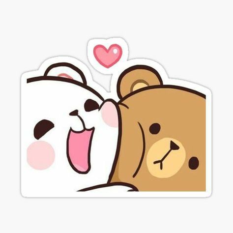 Couple Stickers For Scrapbook, Baby Bear Tattoo, Diy Bullet Journal, Rolled Magazine Art, Bear Drawings, Punny Cards, Love Birthday Quotes, Good Photo Editing Apps, Milk & Mocha