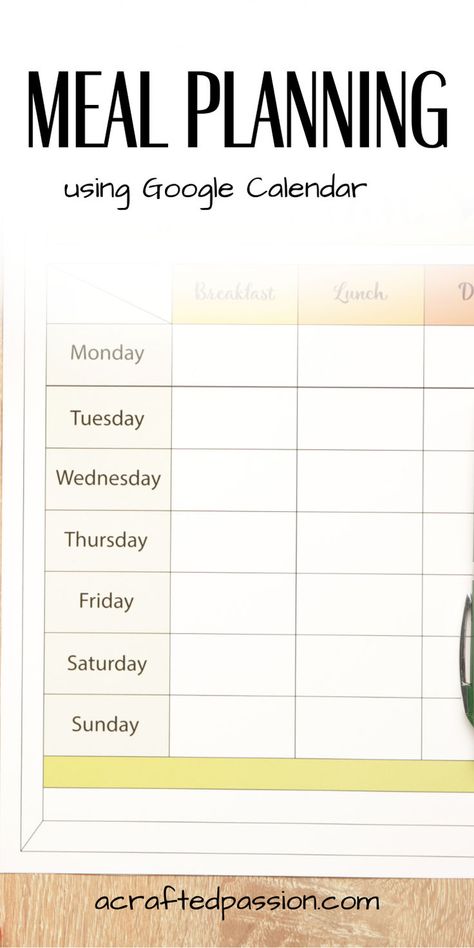 Meal Planning with Google Calendar. What mom doesn’t appreciate an easy life hack? After being frustrated with our lack of meal planning systems for months on end I was determined to figure out a sustainable system that worked for us. Meal Planning Template Google Doc, Meal Organization Ideas Menu Planning, Dinner Monthly Calendar, Monthly Dinner Calendar, Meal Prep Calendar, Dinner Calendar, Meal Planning Chart, Meal Plan Calendar, Planning Hacks