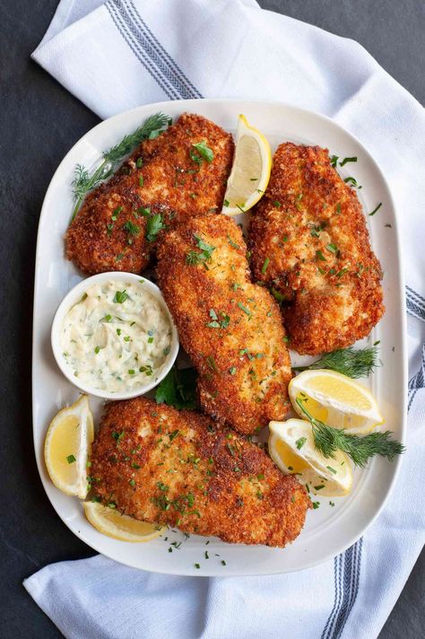 Chicken Kiev, crispy golden fried chicken cutlets filled with herby, lemony butter, should be part of your weeknight dinner rotation. Homemade Chicken Kiev Recipe, Chicken Kiev Recipe, Fried Chicken Cutlets, Breaded Chicken Cutlets, Chicken Kiev, Dinner Rotation, Cutlets Recipes, Compound Butter, Raw Chicken