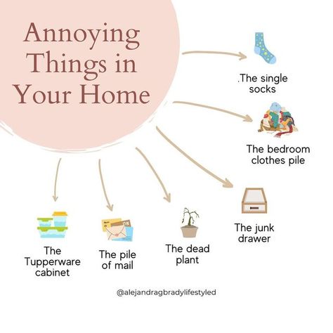 Alejandra G. Brady | Feng Shui - Lifestyle on Instagram: "I feel like we can all relate to at least one of these! If your home doesn’t feel like a well-balanced haven, your life probably doesn’t feel very zen either. Removing clutter is one of the quickest ways to change the flow of energy in your home and your life. To see an uncluttered, beautiful, balanced, and harmonious space that makes you feel that way too. You will be doing so much more than making your space “look” good, - you will Room Cleaning Tips, Feng Shui Home, Feng Shui House, Minimalism Lifestyle, Feng Shui Tips, Hygge Home, Aura Colors, Cleaning Organizing, Home Decor Tips