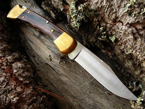 Buck 110 | by Voygin Pretty Hunting Knife, Buck Knife, Buck 110, Hunters Knife, Buck 120 Knife, Camping Gear Survival, Cool Pocket Knives, Collector Knives Hunting, Buck Knives