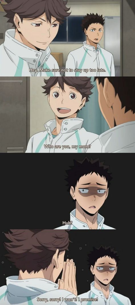 Haikyuu Oikawa X Iwaizumi, Iwa X Oikawa, Iwaoi Hard, Oikawa X Hinata, Iwaizumi X Oikawa, Oikawa And Iwaizumi, Haikyu Oikawa, Haikyuu Iwaizumi, Haikyuu Oikawa