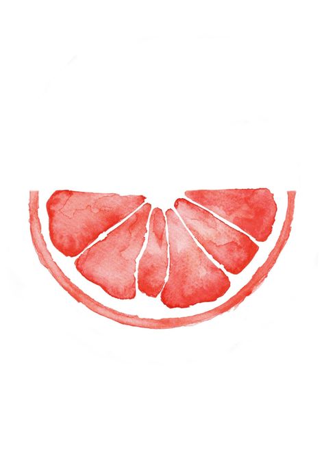 Basic Widgets, Grapefruit Art, Citrus Illustration, Citrus Water, Summer Wallpapers, Cute Summer Wallpapers, Pink Fruit, Dorm Art, Phone Inspiration