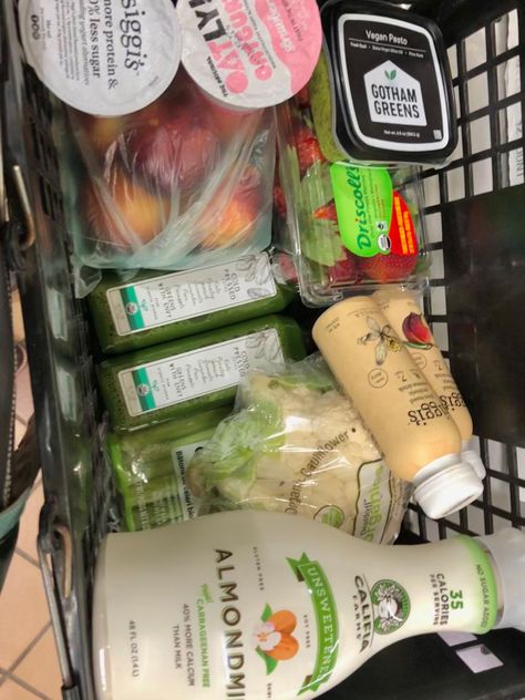 vegan groceries Vegan Grocery Haul, Diet Aesthetic, Healthy Grocery Shopping, Healthy Vision, Vegan Grocery, Vegan Store, Online Grocery Store, Vegan Pesto, Organic Groceries