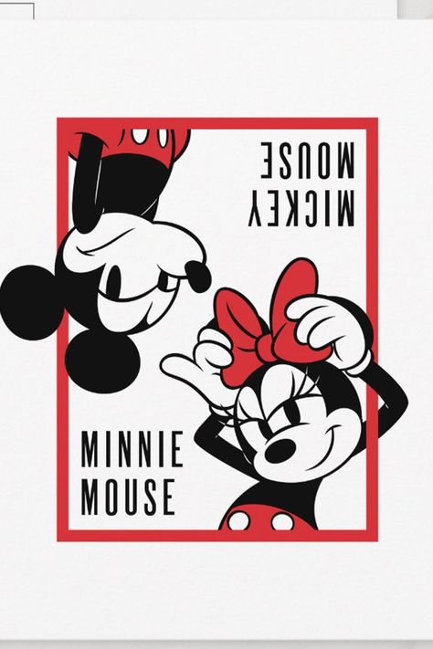 Mickey and Minnie | Cute Combo Design Postcard
This cute Disney design features Mickey and Minnie Mouse. Disney Designs For Shirts, Mouse Illustration, Mickey Mouse Art, Disney Posters, Mickey Y Minnie, Mickey And Minnie Mouse, Disney Designs, Graphic Wallpaper, Postcard Design