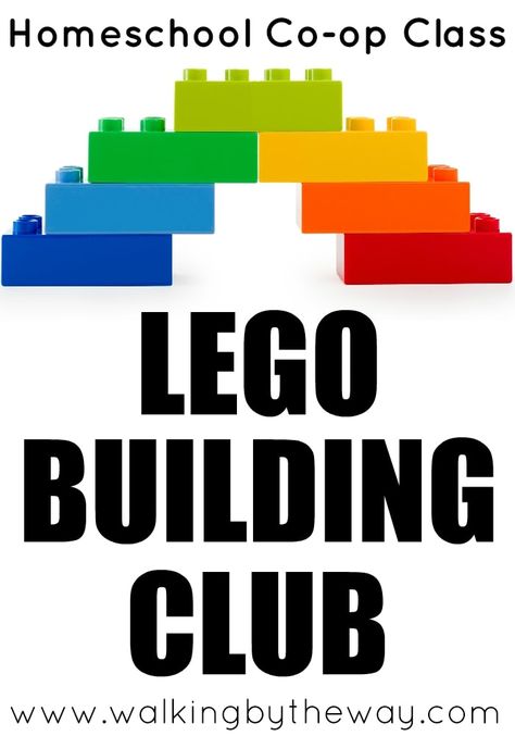 I try super-uper-duper hard each semester to insure that every child in our homeschool co-op has a reason to be excited about co-op. I work even harder to make sure my own kiddos will enjoy their classes. I was already teaching my max, but I tossed the idea into the hat for a LEGO Building … Lego In Classroom, Lego Club Rules, Lego Club Ideas Lesson Plans, Lego Homeschool, Lego School, Lego Stem, Lego Bridge, Lego Learning, Lego Crafts