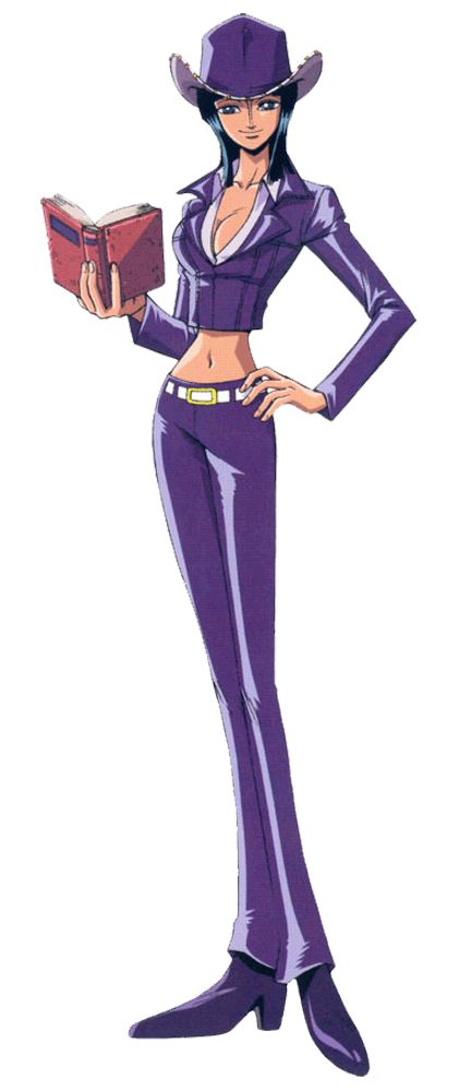 Nico Robin 04 by candycanecroft on deviantART Cosplay Robin, Niko Robin, Robin Outfit, Robin Costume, Robin Cosplay, Cowboy Outfit, One Piece Cosplay, Purple Suits, Outfit Png