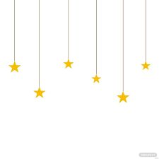 Stars Clipart, Image Graphic, Star Clipart, Hanging Stars, Star Illustration, Star Svg, Clipart Design, Free Png, Design Element