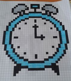 Perler Beads Clock Perler Halloween, Tiny Owl Knits, Melted Beads, Crafty Hobbies, Perler Crafts, C2c Crochet, Melting Beads, Beaded Cross Stitch, Bead Pattern