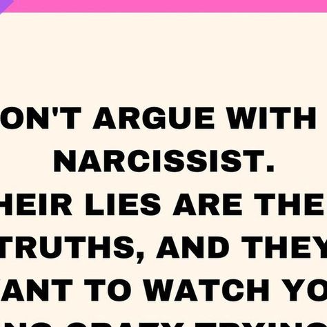 Elizabeth Shaw on Instagram: "Engaging in an argument with a narcissist is often a futile and frustrating endeavour. Narcissists operate in a realm where their lies become their truths, and they derive satisfaction from watching others struggle to prove them wrong. Understanding this dynamic is essential to protect your own mental health and well-being.  Narcissists are adept at manipulating conversations to suit their narrative. They have an uncanny ability to twist facts, distort reality, and gaslight their opponents, leaving them confused and emotionally exhausted. When confronted with their deceit, narcissists will vehemently deny any wrongdoing, often turning the tables to make the accuser appear irrational or overly sensitive. This tactic, known as gaslighting, is designed to undermi Validate Your Feelings, Elizabeth Shaw, Overly Sensitive, Narcissistic Family, Prove Them Wrong, Narcissistic Parent, Bait And Switch, Narcissistic Behavior, Prove It