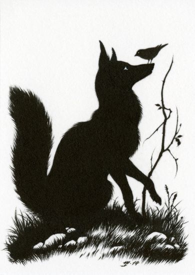 Fox Silhouette, Fox Crafts, Silhouette Drawing, Silhouette Stencil, Animal Silhouette, Fox Art, Silhouette Art, Woodland Animals, Animal Illustration