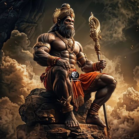 Jai Hanuman 💯💪🚩 @uttar.prades.vibes Hanuman ji HD status images Om Cham Cham Hanuman, Siya Ram, Ram Ji, Status Images, Shri Hanuman, Jai Hanuman, Hanuman Ji, Muscle Men, Botanical Art