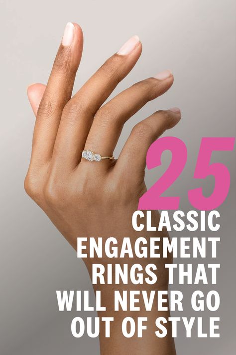 Engagement Rings Settings Guide, Second Engagement Ring, Sentimental Engagement Rings, Comfortable Wedding Rings, Engagement Rings Popular, Engagement Ring For Petite Hands, Second Marriage Engagement Ring, Most Popular Wedding Rings, Types Of Engagement Ring Settings