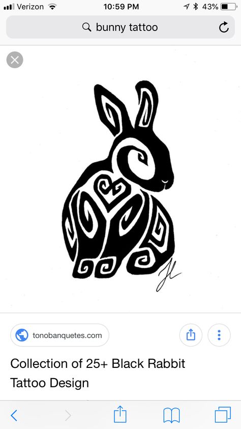 Bunny Symbol, Bunny Tattoo, Rabbit Tattoo, Bunny Tattoos, Didgeridoo, Rabbit Tattoos, Rabbit Art, Bunny Art, Celtic Art