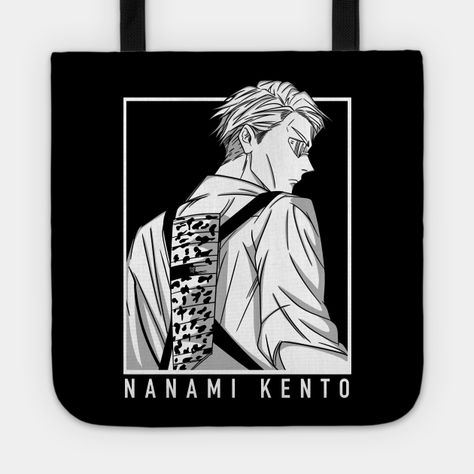 Colorful design perfect for otaku who loves anime. It can be also given as a Birthday or Christmas gift to your Boyfriend|Girlfriend, Best friend and Relative who also loves Anime. Design is also fitting in time for japanese culture day (November 3). -- Choose from our vast selection of tote bags to match with your desired size to make the perfect custom tote. Pick your favorite: Movies, TV Shows, Art, and so much more! Available in Single Sided Print or Double Sided Print in small, medium, and Anime Tote Bag Design, Anime Tote Bag, Desain Tote Bag, Kento Nanami, Culture Day, Cute Dress Outfits, Anime Design, Modesty Fashion, Anime Book