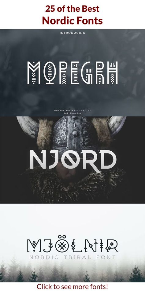 F In Different Fonts, Nordic Font Typography, Scandinavian Font Typography, Nordic Branding Design, Nordic Logo Design, Nordic Art Vikings, Nordic Typography, Fantasy Logo Design, Scandinavian Font