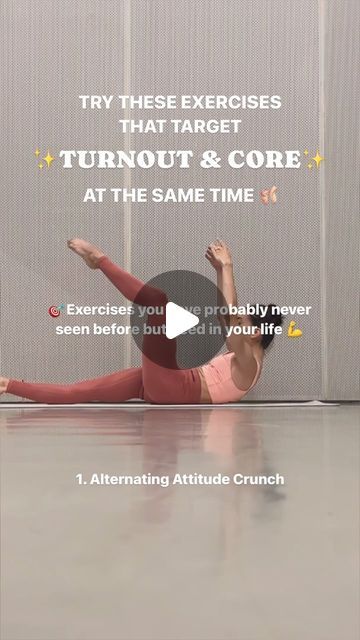 Ayça Anıl on Instagram: "✨ Try These Exercises That Target Turnout & Core at the Same Time! ✨

🏄🏻‍♀️Strengthen your core and perfect your turnout with these targeted exercises from our “Swan Arms, Ballet Core & Pilates” class. Movements like the first position on pointe plank coupe not only challenge your stability but also sculpt your entire body. Whether you’re a dancer or just love a good workout, these moves are designed to build strength, flexibility, and elegance. Ready to take on the challenge? Let’s get stronger together! 💪🩰

🔗 Unleash your inner swan and elevate your practice with our “Swan Arms, Ballet Core & Pilates” class @bodhicore 

✨This dynamic session seamlessly blends functional exercises to tone your arms and abs while enhancing flexibility and body awareness. 

✅ Functional Exercises, Targeted Exercises, Core Pilates, Tone Your Arms, Arms And Abs, Strengthen Your Core, Stronger Together, Ballet Core, Get Stronger