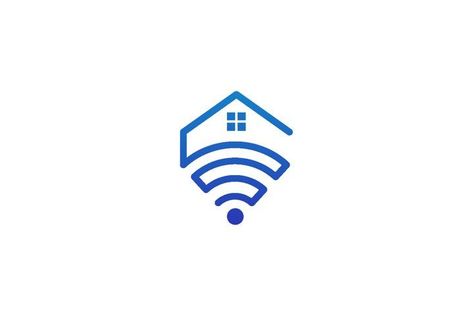 Home Internet WIFI Logo Design Vector isolated (726971) | Logos | Design Bundles in 2022 | Logo design, Internet logo, Graphic design logo Wifi Logo Design, Smart Home Logo Design, Smart Home Logo, Wifi Logo, Network Logo, Cafe Logo Design, Fiber Internet, Internet Logo, House Logo Design