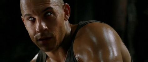 Chronicle of Riddick! The Chronicles Of Riddick, Child Of The Universe, What Can I Say, Vin Diesel, Nerd Girl, Movie Monsters, The Villain, Adventure Time, Horror Movies