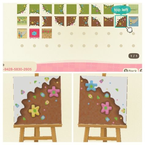 Acnh Colorful Tile, Acnh Paths Designs Colorful, Kidcore Codes Acnh, Acnh Kidcore Path, Acnh Kidcore, Game Codes, Path Design, Colourful Tile, Qr Codes Animal Crossing