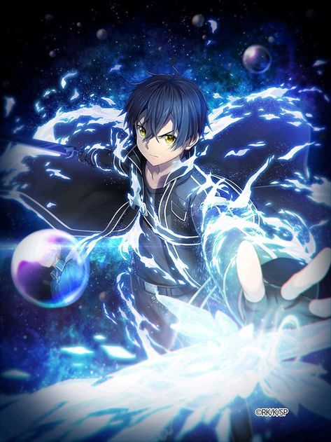 Kirito Kirigaya, Kirito Sao, Sao Anime, Cool Anime Backgrounds, Cool Anime Wallpapers, Anime Artwork, Anime Background, Anime Shows, Anime Love